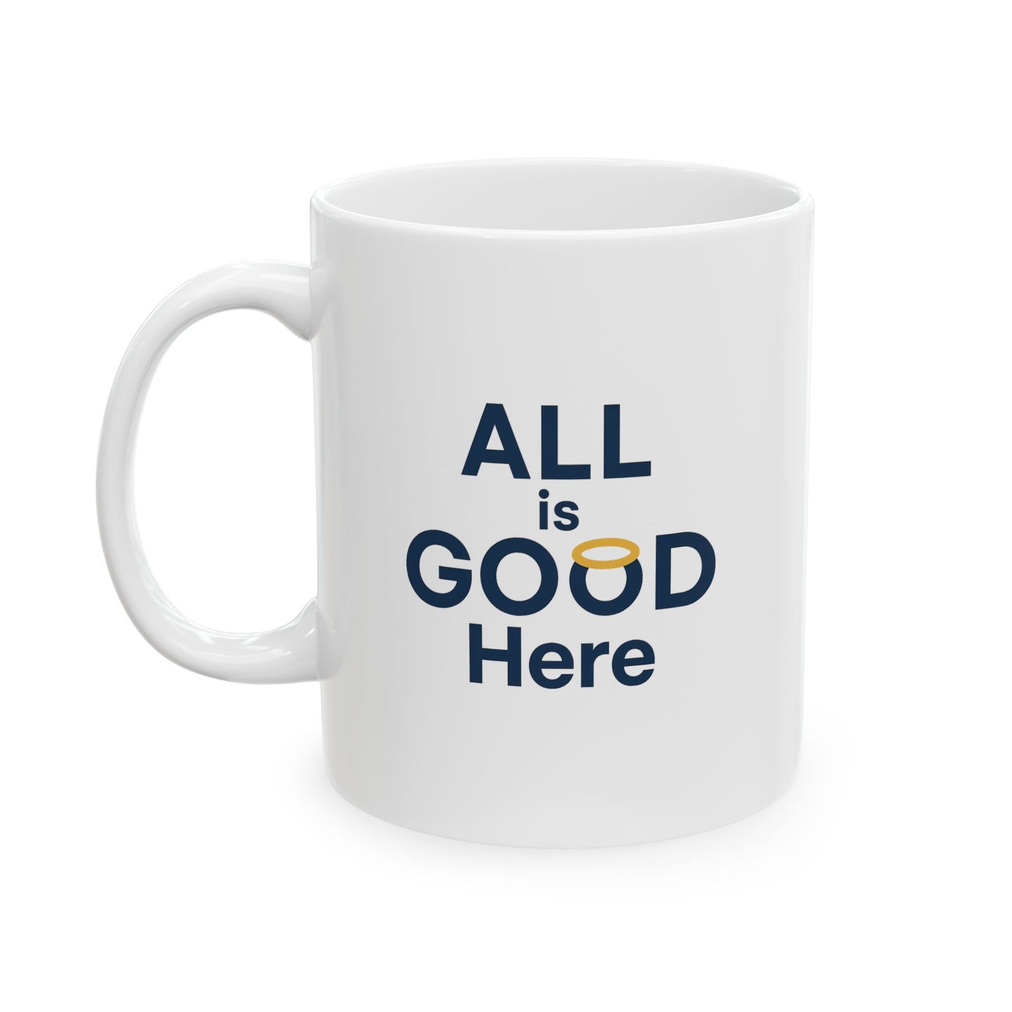Ceramic Mug — "Stand Strong" Inspirational Coffee Mug (11oz & 15oz)